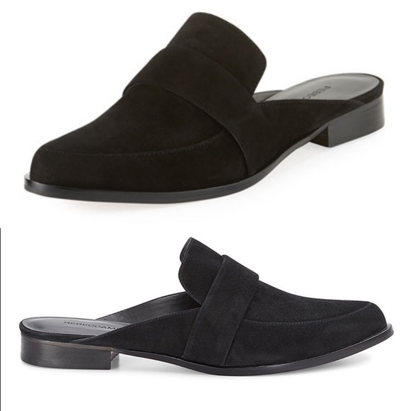 Rebecca Minkoff Shoes - Rebecca Minkoff Mika Suede Flat Loafer Mule